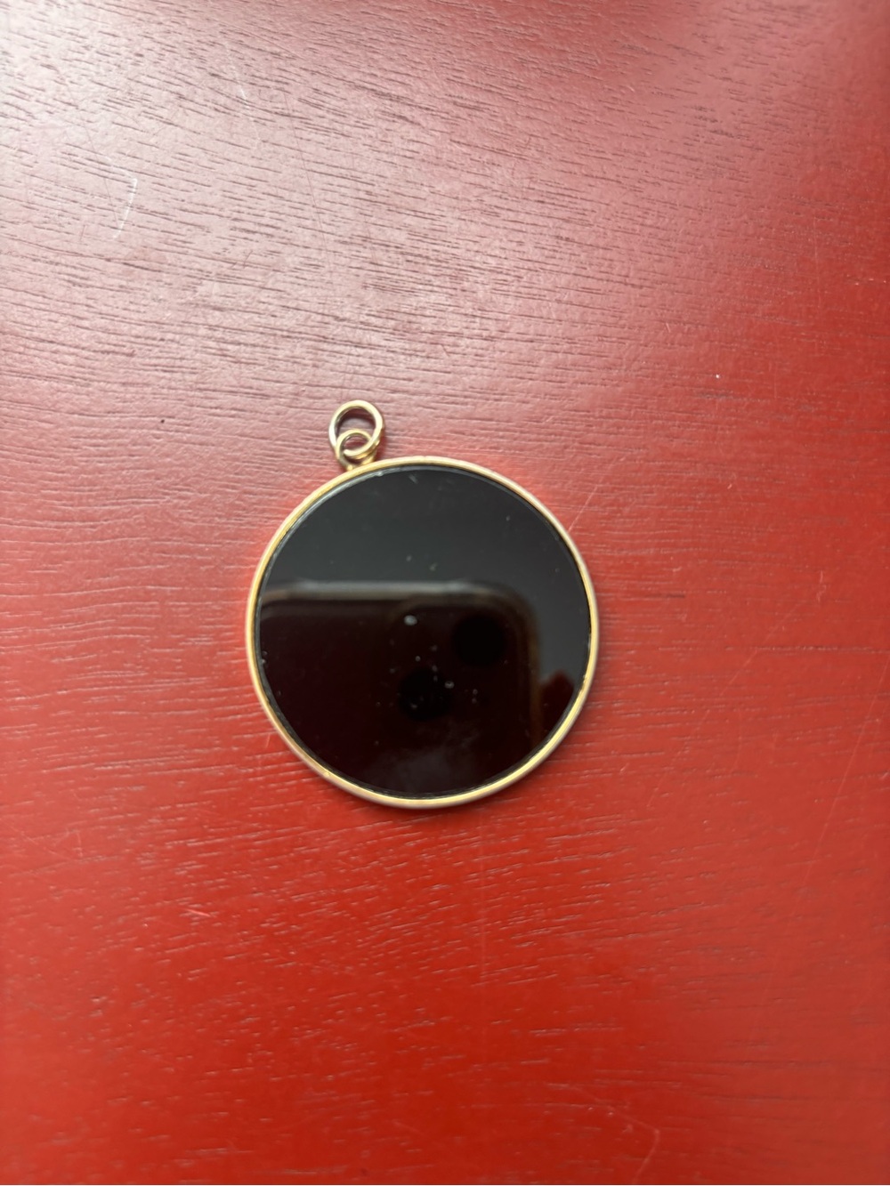 Black Necklace Charm